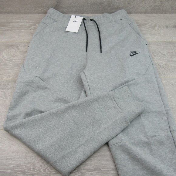 Nike Sportswear Tech Fleece Jogger Pants Men's Large Grey Heather NEW - Picture 2 of 14
